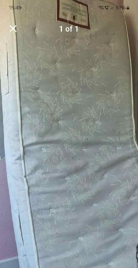 Photo of free 1 Decent Single Mattress (CT1) #1