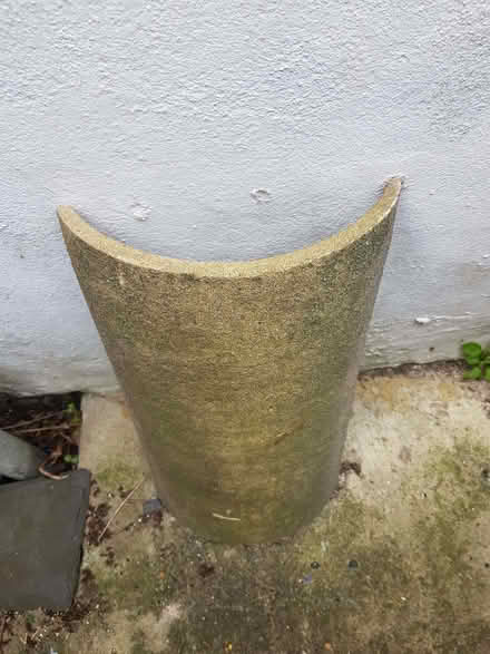 Photo of free Piece of curved concrete (part pipe) (Eastbourne BN21) #1