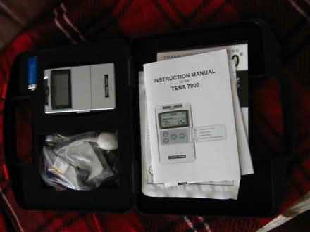 Photo of free TENS 7000 Pain Relief New Kit in Black Case (Coppull PR7) #2