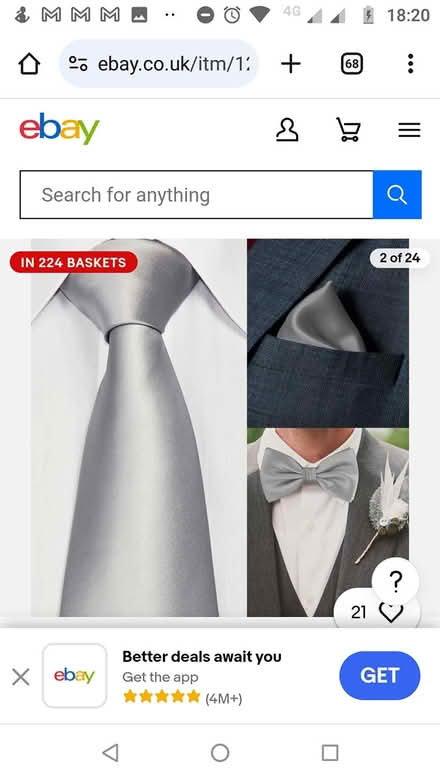 Photo of Tie, bowtie n pocket square (Birmingham City Centre) #1