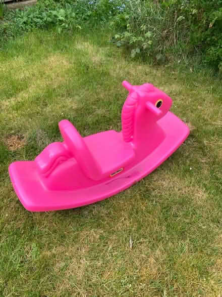 Photo of free Solid plastic rocking horse (Uckington, Cheltenham) #1