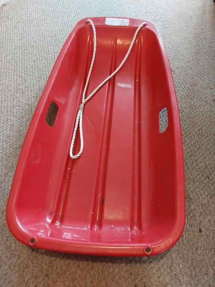 Photo of free Red plastic sledge (Coley RG1) #1