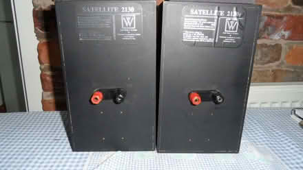 Photo of free Two Wharfedale 2130 satellite speakers (Wilmslow SK9) #3