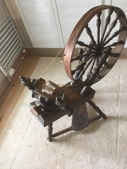 Photo of free This is a very old but working spinning wheel. (Llanbedrgoch LL76) #2