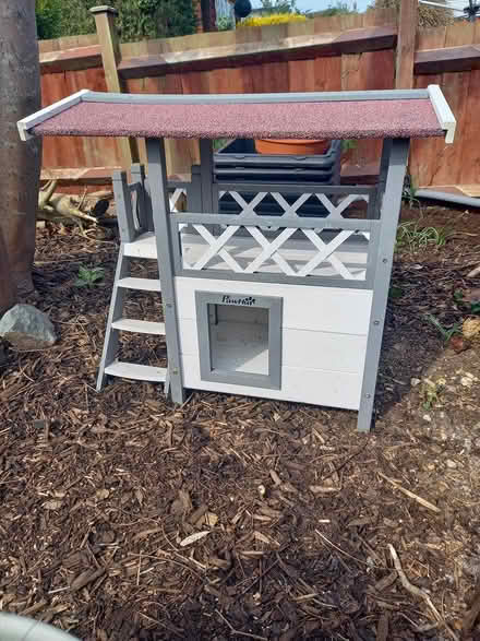 Photo of free cat hut (hainault, essex. IG6) #1