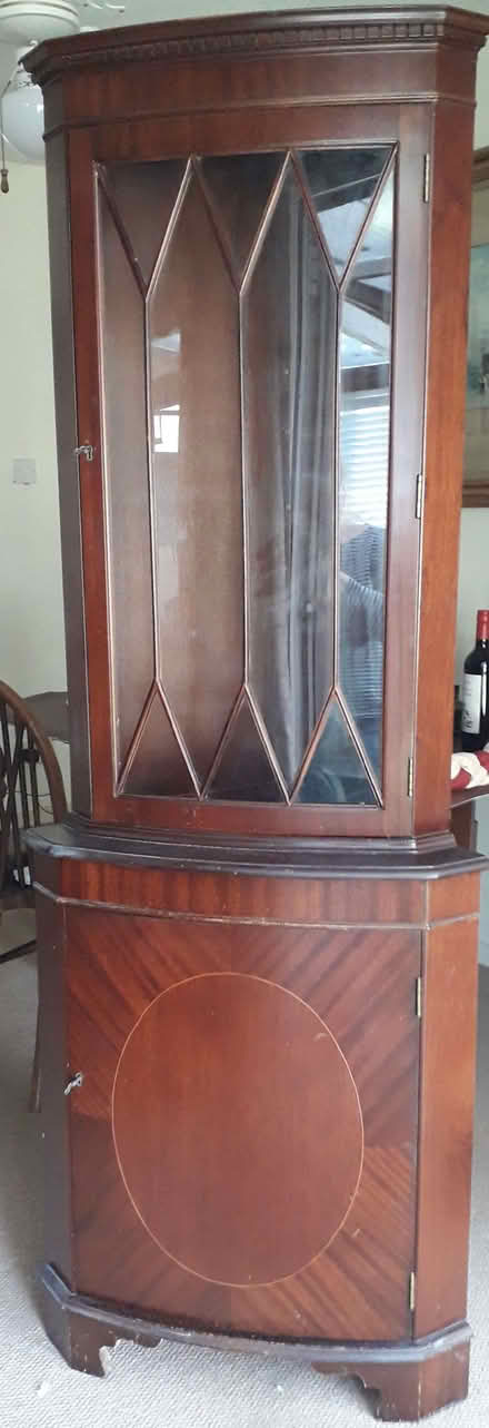 Photo of free Space Saving Corner/Display Cupboard (Barton OX3) #1