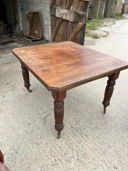Photo of free Extendable wooden table (Whitley, Wiltshire, SN12) #1