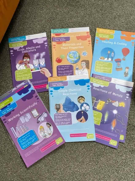 Photo of free KS3 Chemistry booklets (Heysham LA3) #1