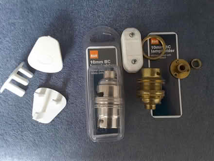 Photo of free Socket cover and lamp parts (HP13 near railway station) #1