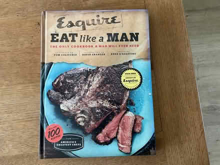 Photo of free Esquire’Eat Like A Man’ Cookbook (GU18) #1