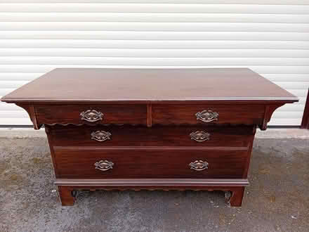 Photo of free Mahogany Desk (Fetcham) #4