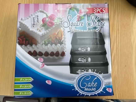 Photo of free Brand new square cake tins (Maryland/Stratford E15) #1