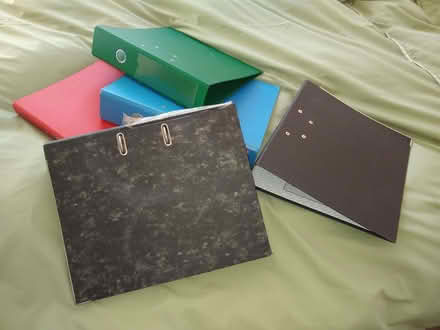 Photo of free Ring and Lever Arch Files (Top Amersham HP6) #1