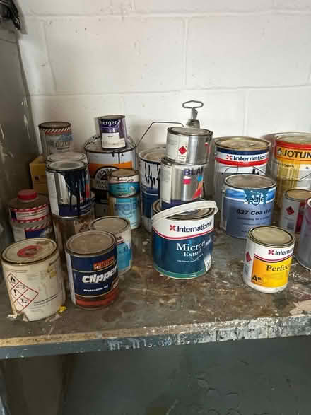 Photo of free Boat Antifoul Paint + other (Oulton Broad NR32) #1
