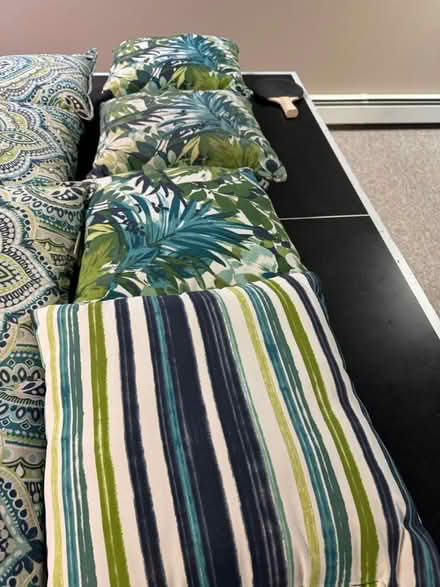 Photo of free Outdoor pillows and umbrellas (Bedford NH) #1