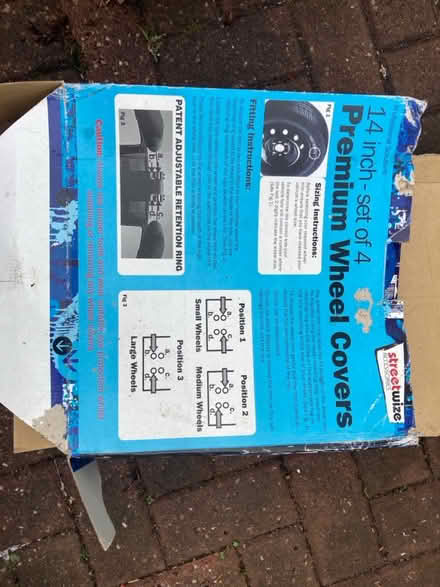 Photo of free 3 x plastic wheel trims (Didsbury M20) #2