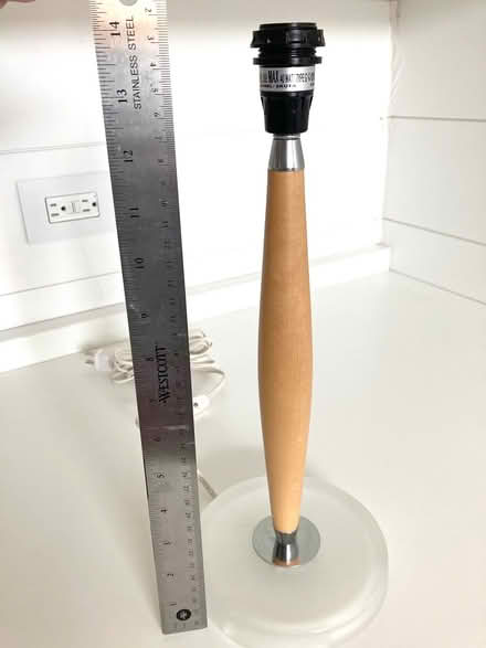 Photo of free nightstand lamp, needs shade (Downers Grove, south side) #2