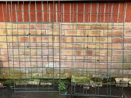 Photo of free Four pieces of metal garden trellis 50x100 each (Barleybank G66) #1