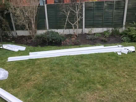 Photo of free White plastic guttering parts (Greenbridge SN3) #3