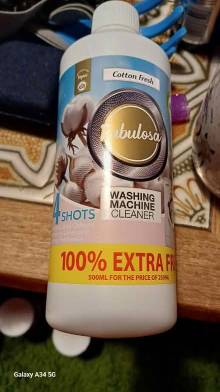 Photo of free Half a bottle washing machine clean (AL1) #1