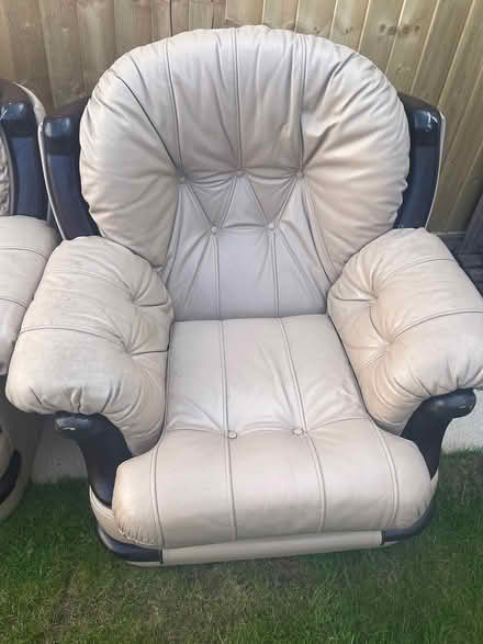 Photo of free 3 seater sofa and 2 chairs (Arnold NG5) #2