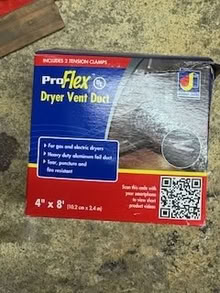 Photo of free Flexible dryer vent duct (Alameda East End) #1