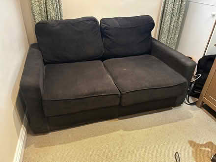 Photo of free Two seater sofa bed with foot stool (Top Amersham HP6) #1