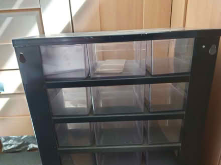 Photo of free Garage small parts storage cabinet (24 bins) (Clerwood EH12) #4