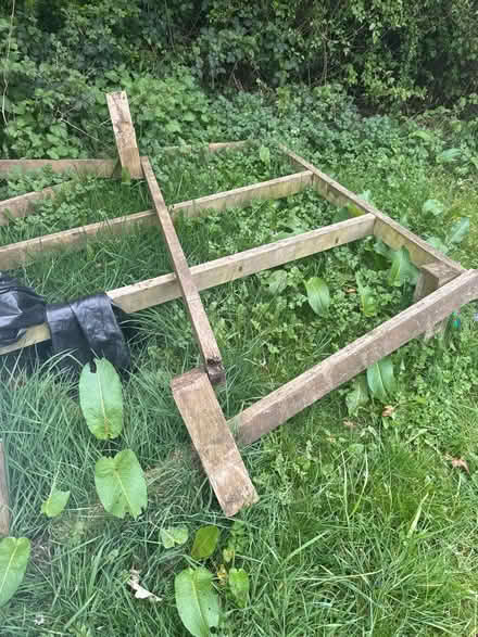 Photo of free Old decking frame (TF10 8hr) #1