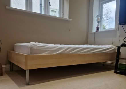 Photo of free Single IKEA bed & mattress (Hinksey Hill OX1) #3