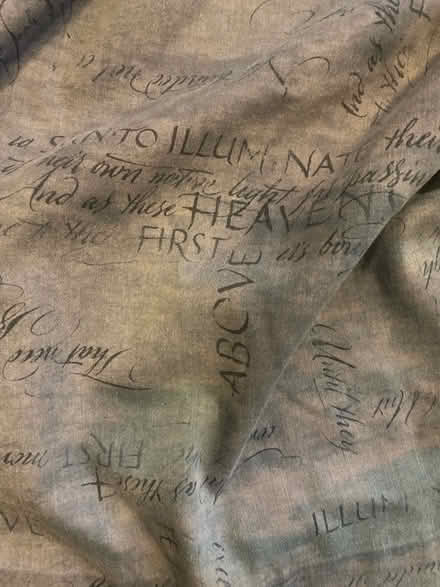 Photo of free Pair of old curtains (N14 Oakwood Park) #2