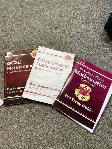 Photo of free CGP maths books (Heysham LA3) #1