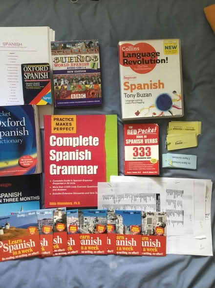 Photo of free Teach yourself Spanish (Llanbedrgoch LL76) #1
