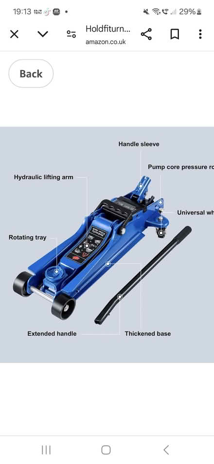 Photo of Car jack (Stockport,Manchester SK8) #1