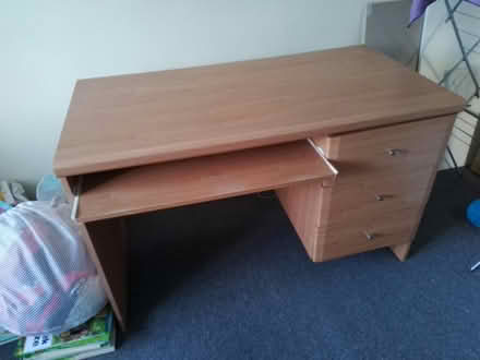 Photo of free Three drawer computer desk (DA8 Erith) #1