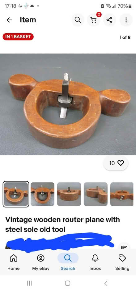 Photo of Hand router/router/old tools (Latchmere SW11) #1