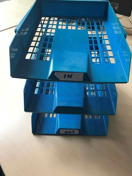 Photo of free Ring binders and filing tray (Broughton Street EH1) #2