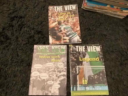 Photo of free CELTIC FANZINE - Not The View (South Kensington SW3) #1