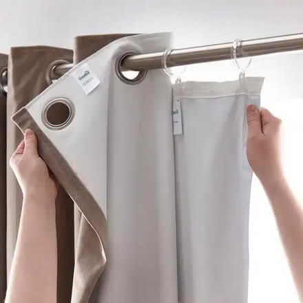 Photo of eyelet curtains (Hook KT9) #2