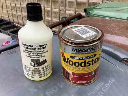 Photo of free Woodstain and Cleaning Agent. (The Plantation GL5) #1
