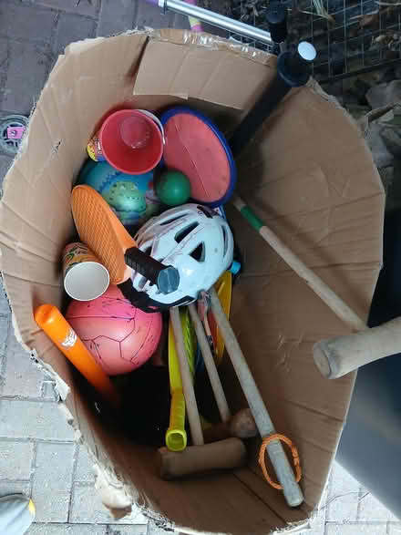 Photo of free Outside Toys and Wiggle Board (L37 1NZ) #1