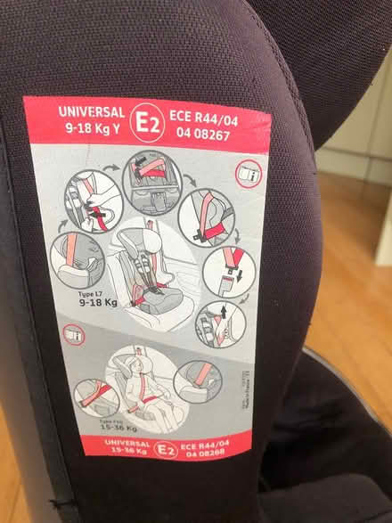 Photo of free Child’s Car Seat (KT15. Woodham.) #3