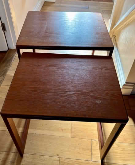Photo of free Pine nest tables x2 (East Dereham) #1
