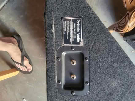 Photo of free My son's old speakers (North Boulder) #1
