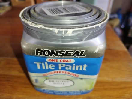Photo of free Ronseal One Coat White Tile Paint (Charlton SE7) #1