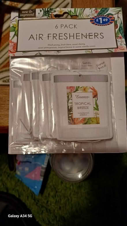 Photo of free Pkt of air fresheners (AL1) #1