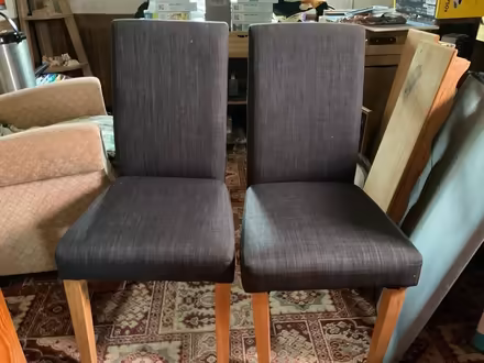 Photo of free Two dining chairs (Baildon BD17) #1