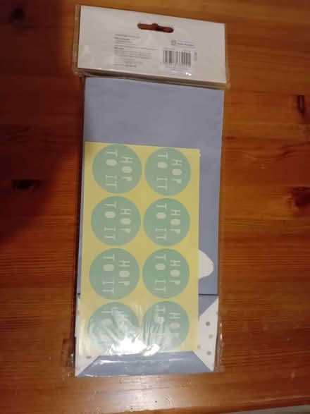 Photo of free A pack of treat bags with stickers (Station Area RG21) #2