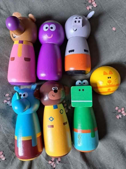 Photo of free Hey Duggee Wooden Skittles (CT11) #1