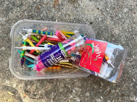 Photo of free Birthday candles (Houndean Bottom BN7) #1